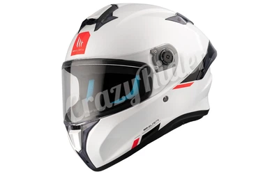 Шолом (інтеграл) MT TARGO S Solid A0 Gloss White ECE2206 L
