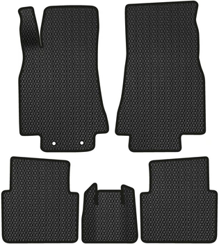EVA коврики EVAtech в салон авто для Mercedes-Benz B-Class (W245) 2005-2011 1 поколение Htb EU 5 шт Black (MB1794C5RBB)