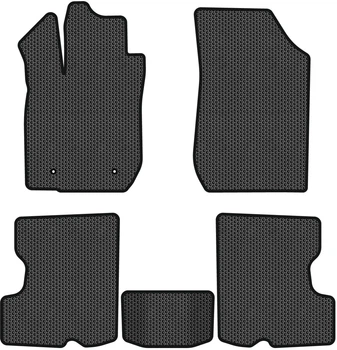 EVA коврики EVAtech в салон авто для Sandero StepWay Renault 2008-2012 1 поколения Htb EU Черный (RT33528CV5CP2SBB)