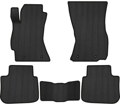 EVA коврики EVAtech в салон авто для Subaru Outback (BS) 2014-2019 5 поколение Combi USA 5 шт Black (SU13967C5TL4RBB)