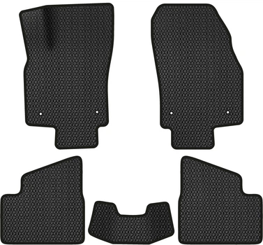 EVA коврики EVAtech в салон авто для Opel Astra (H) AT 2004-2014 1 поколение Combi EU 5 шт Black (OL33328CE5CP4RBB)
