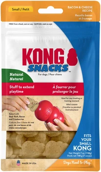 Ласощі для собаки Kong Snacks Bacon & Cheese XO3E S (0035585213019)