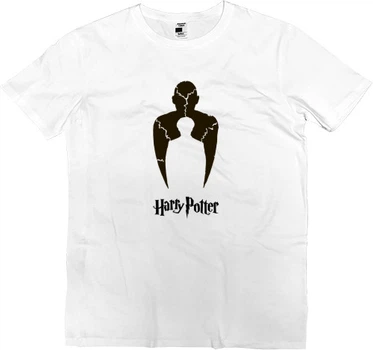 Футболка Преміум Чоловіча I Love Harry Potter Розмір S Білий