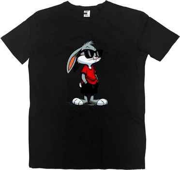 Футболка Преміум Чоловіча Bunny Розмір M Чорний