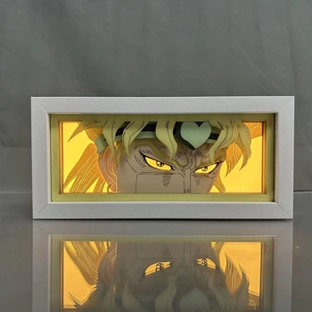 Багатошаровий Нічник лампа аніме Діо ДжоДжо світильник Dio Brando Jojo
