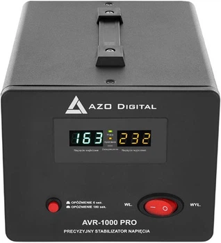 Stabilizator napięcia AZO Digital AVR-1000 PRO 1000VA / 600W (AZO00D1155)