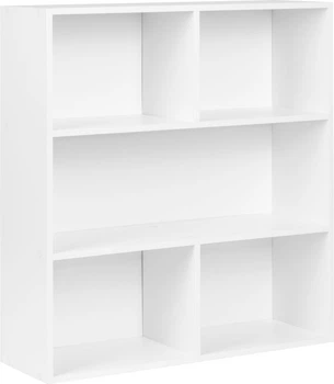 Стелаж ModernHome by Multistore сучасний 3-рівневий Білий S-20-W (5905817008728)