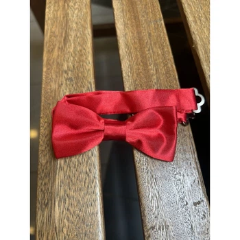 Червона краватка-метелик для хлопчика One size 2222-3
