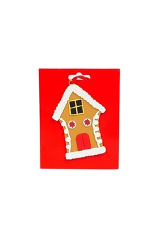 Новогодняя игрушка на елку Пряничный домик Christmas gifts (N1-00154)