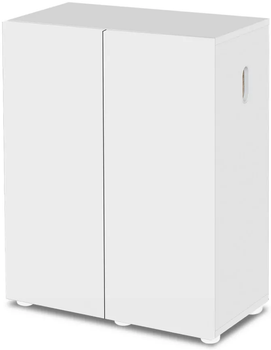 Szafka do akwarium AQUAEL 123433 z drzwiami 60 x 30 x 80 cm biała (5905546327619)
