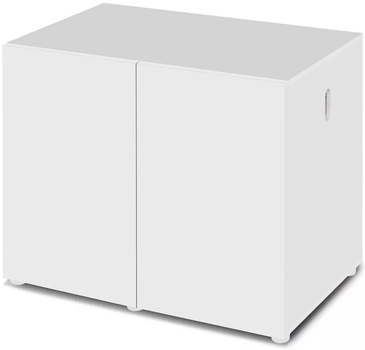 Szafka do akwarium AQUAEL 123435 z drzwiami 90 x 60 x 80 cm biała (5905546327633)