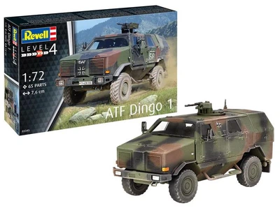 Збірна модель 1:72 бронеавтомобіль ATF Dingo 1 Ravell (03345)