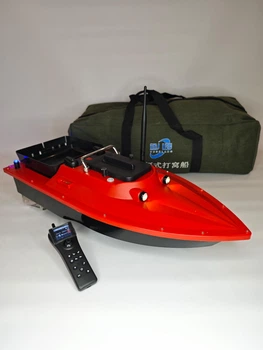 Карповый кораблик для рыбака ST70-30 с GPS на 40 точек 15000mAh Красный