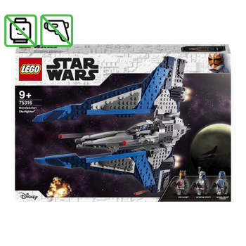 Конструктор Lego Без Фигурок Звездный Истребитель Мандалорцев Star Wars 75316
