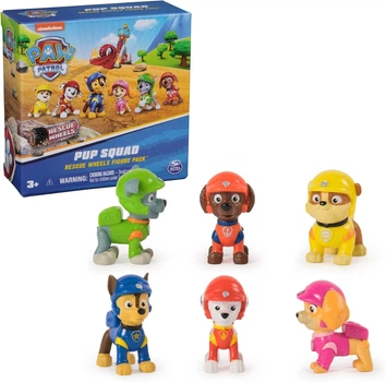 Набір із 6 фігурок Щенячий патруль Монстр Трак Paw Patrol