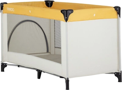Детский манеж Feedo Mustard Beige 60x120 см (8596202007388)