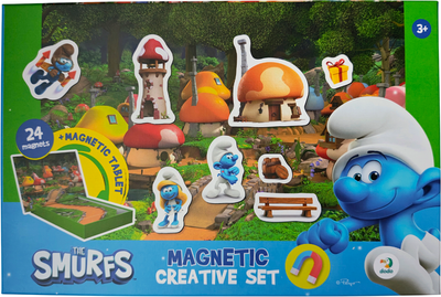 Магнитная игра с планшеткой DoDo The Smurfs 24 элемента (4823115911704)