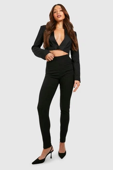 Жіночі штани boohoo 113911-3 42 чорний 1139110022