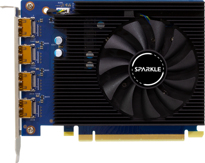 Відеокарта Sparkle PCI-Ex Intel Arc A310 Omni View 4GB GDDR6 (64bit) (1000/15500) (4 x HDMI) (SA310F-4G)