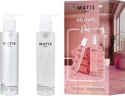 Zestaw do pielęgnacji twarzy Matis Reponse Delicate Sensi Krem oczyszczający 200 ml + Tonik 200 ml (3579209010273)