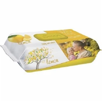 Серветки вологі Sleepy Lemon, 120шт.