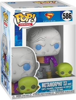 Набір фігурок Funko Pop Heroes Супермен Метаморфо з малюком Джої 9.7 см + 3.8 см 86646 (889698866460)
