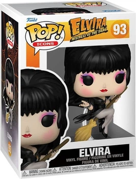 Фігурка Funko Pop Icons Elvira Mistress of The Dark Elvira 9 см 86440 (889698864404)