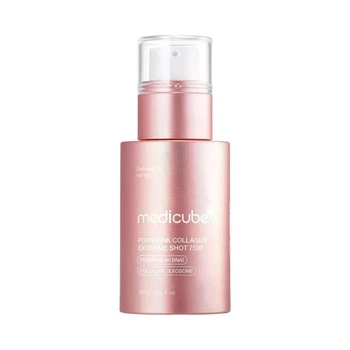 PDRN Pink Collagen Exosome Shot 7500 Регенеруюча сироватка з полінуклеотидами екзосомами та спікулами Medicube 30ml