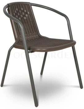 Садовый стул Focus Garden Simple ротанговый коричневый