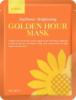 Маска для обличчя Elroel Golden Hour Sunflower освітлювальна 25 г (8809647113270)