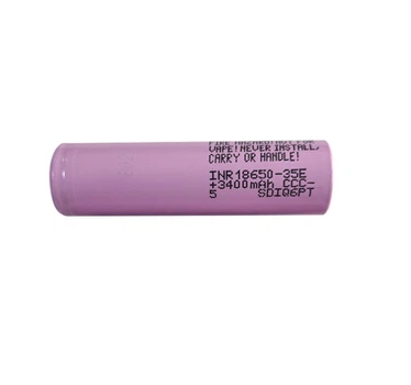 Аккумулятор INR18650-35E 3400mAh 3.7V Li-ion 7657654