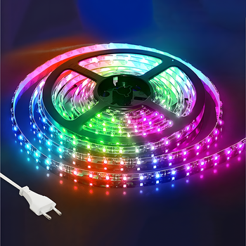 Світлодіодна стрічка вулична 8 м 60 LED на метр 220 В статичний режим Мультиколор (SZ-1751-01)