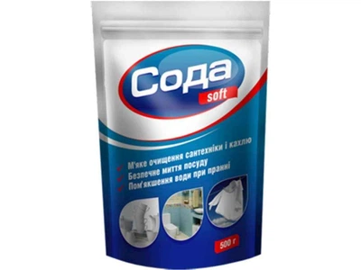 Сода PARUS 500г Soft натрій карбонат дой-пак