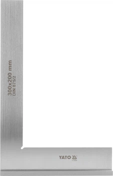 Kątownik ślusarski YATO ze stopką 300 x 200 mm kl. II (YT-70765)