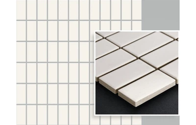 Мозаика Albir Bianco (2,3x4,8) 298x298x6 Paradyz
