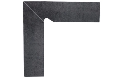 Цоколь левый Bazalto Grafit 2х-елементний 81x300x11 Paradyz