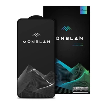 Защитное стекло Monblan для iPhone 14 Pro Max/15 Plus/16 Plus (Black)