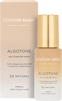 Krem BB Sensum Mare Algotone SPF 15 mutli-pielegnacyjny 02 Natural 30 ml (5907222316306)