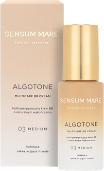 Krem BB Sensum Mare Algotone SPF 15 mutli-pielegnacyjny 03 Medium 30 ml (5907222316184)