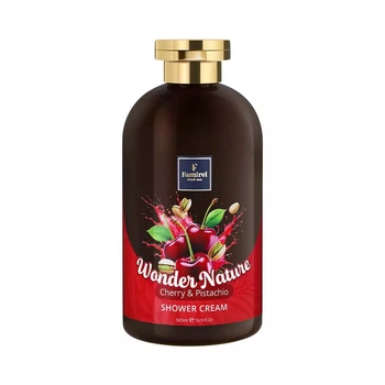 Крем-гель для душа Вишня и Фисташка Famirel Wonder Nature Cherry & Pistachio 500 мл