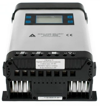 Контролер сонячного заряду AZO Digital MPPT 24 40A дисплей LCD (AZO00D1180)