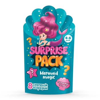 Набор сюрпризов Vladi Toys для детской вечеринки "Surprise pack. Mermaid magic" VT8080-01