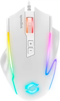 Миша Speedlink Decus NX RGB Gaming Mouse Wired White (4027301152708)