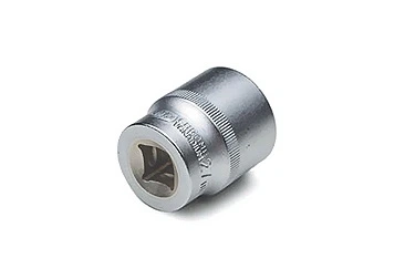 Насадка шестигранная стандарт CrV 1/2 27 мм. СИЛА