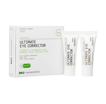 Пилинг для области вокруг глаз Innoaesthetics Ultimate Eye Corrector, 2х10 г