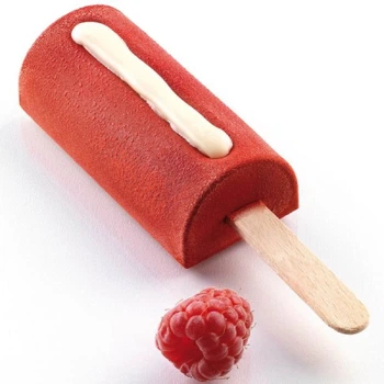 Форма для мороженого Silikomart серія "Gelateria" Міні Чік 2 форми+2 таці + 100 паличок (GEL05M)