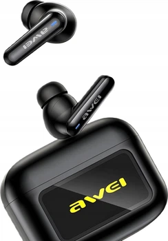 Słuchawki Awei T56 ANC TWS Black (6954284009249)