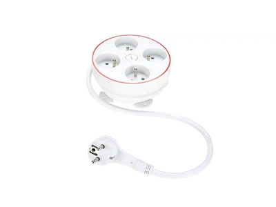 Сетевой удлинитель SilverCrest 1,5 м с 4 розетками переноска (P1-00262)