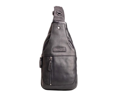 Сумка чоловіча HILL BURRY 6101 BLACK Чорний