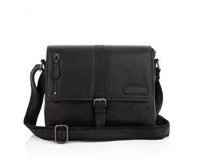 Сумка чоловіча HILL BURRY 3058 BLACK Чорний